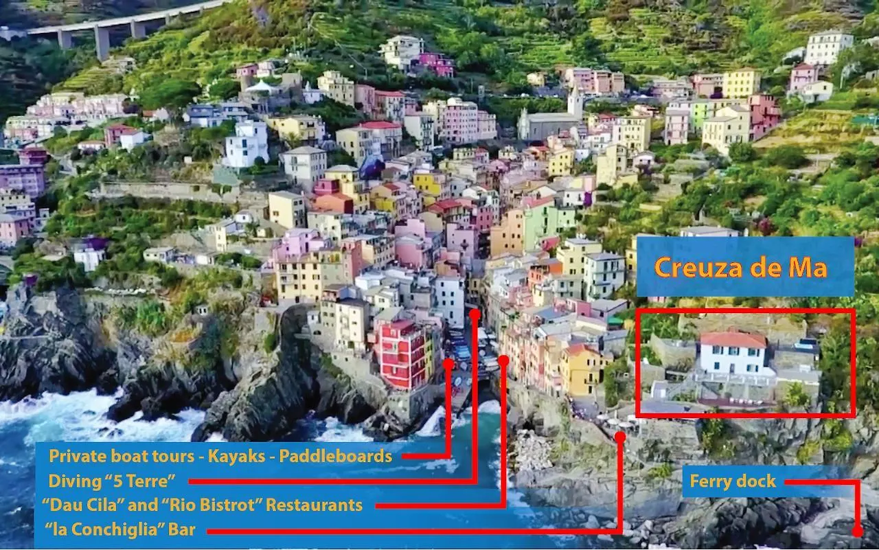 Maison d'hôtes Hotel Crêuza de Mä à Riomaggiore
